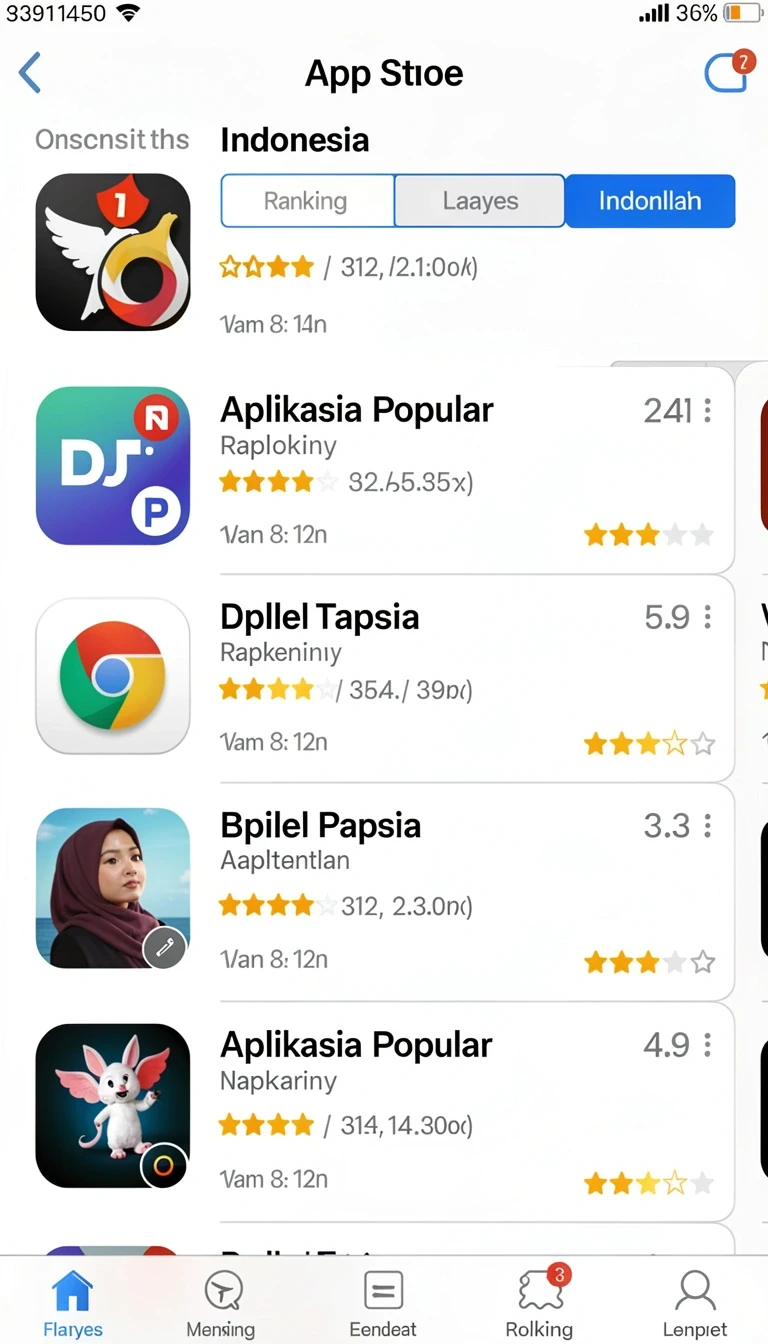 Kartu aplikasi lembut